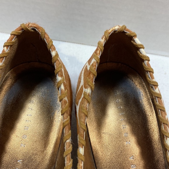 Martinez Valero vintage animal print kitten heels sz 7.5 - Picture 8 of 8